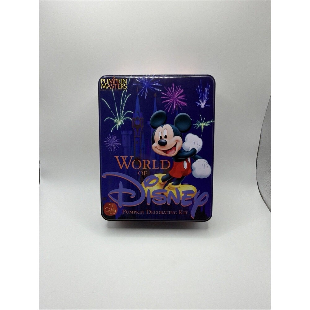 Pumpkin Decorating Kit Disney Halloween Mickey Mouse Disney New